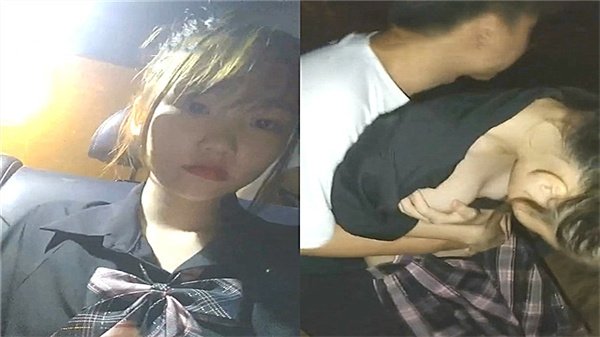 00后小学妹深夜路边3P爆操 骚穴被干到汁液横流